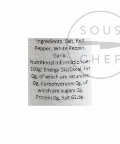 Slap Ya Mama White Pepper Cajun Seasoning 226g Ingredients