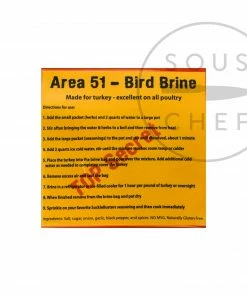 Ingredients Sucklebusters 'Area 51' Turkey Brine Kit 430g