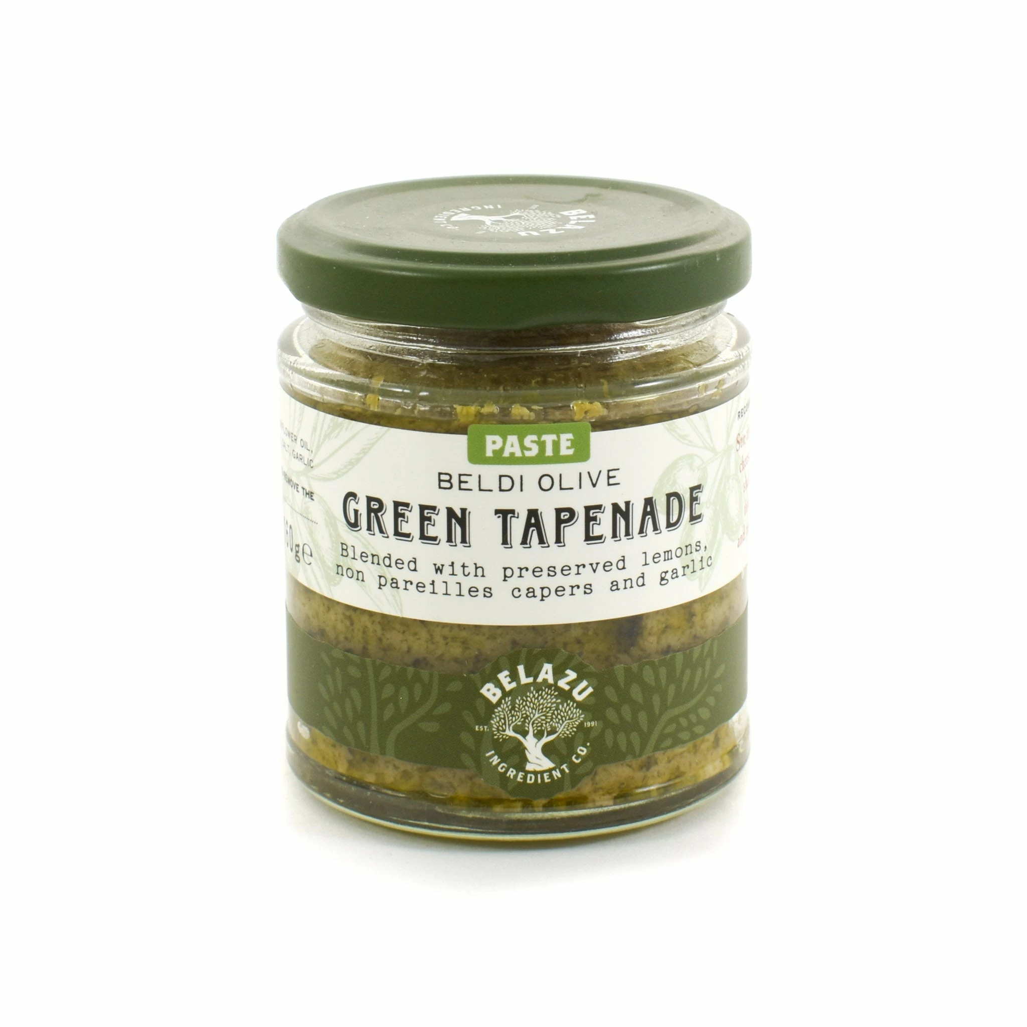 Belazu Green Tapenade 160g 3 Belazu Green Tapenade 160g