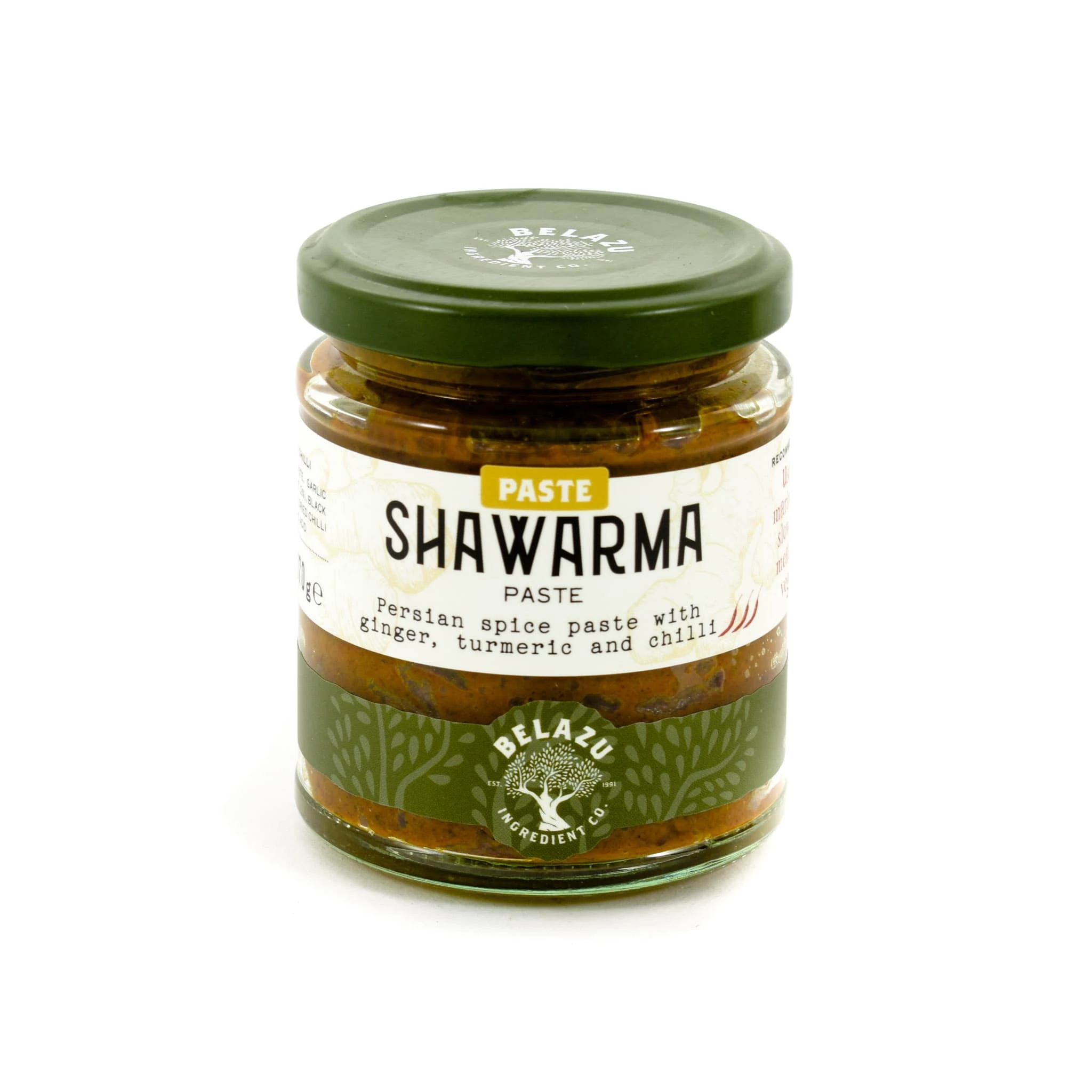Belazu Shawarma Paste 130g Ingredients 3 Belazu Shawarma Paste 130g Ingredients