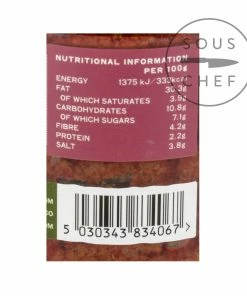 Belazu Rose Harissa Pesto 165g Ingredients