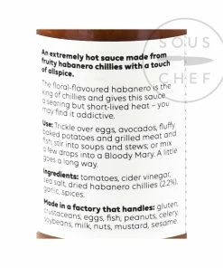 Cool Chile Co Habanero Hot Sauce 150g Ingredients 7 Cool Chile Co Habanero Hot Sauce 150g Ingredients