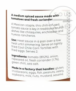 Cool Chile Co Ranchero Sauce 260g Ingredients