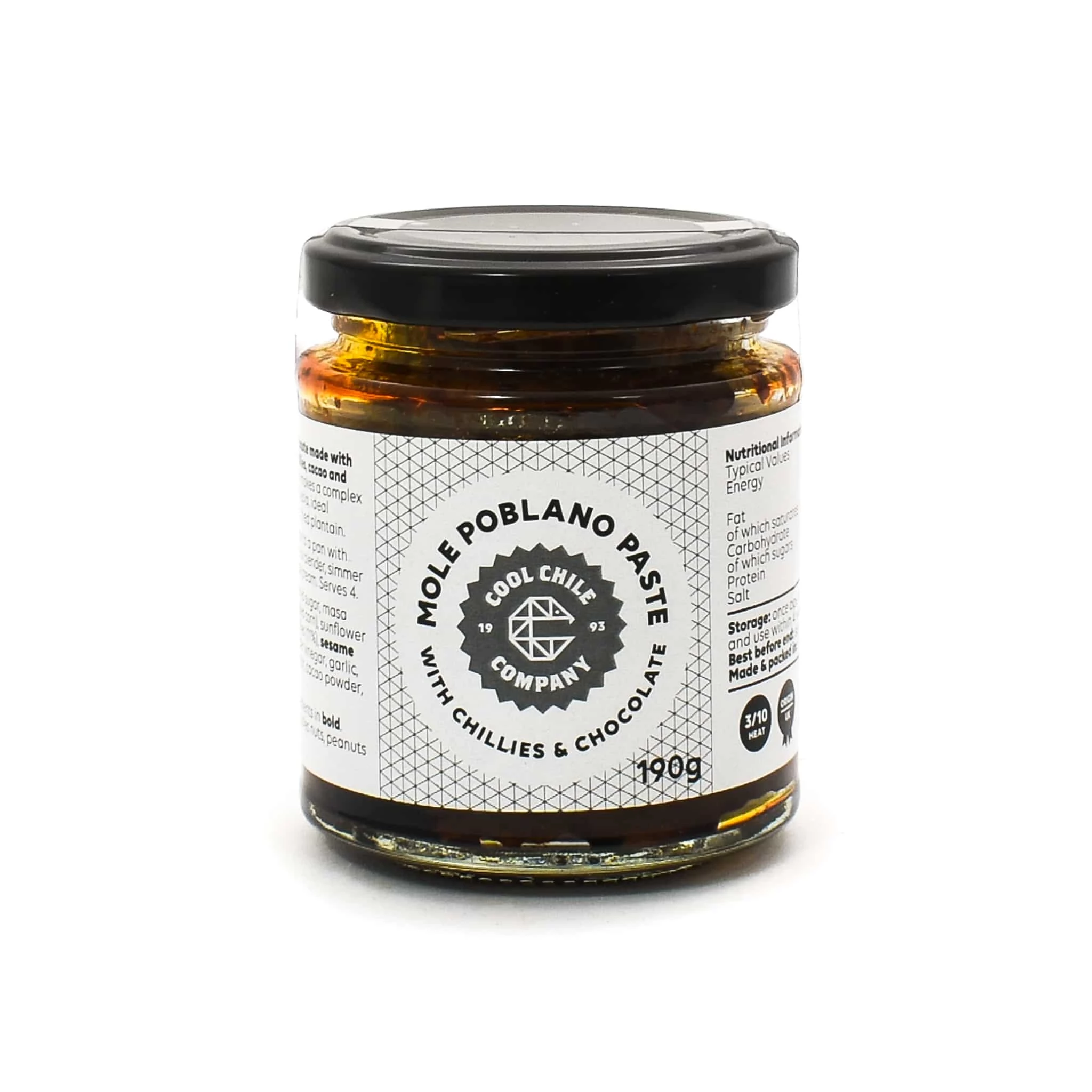 Cool Chile Co Mole Poblano Paste 190g 3 Cool Chile Co Mole Poblano Paste 190g