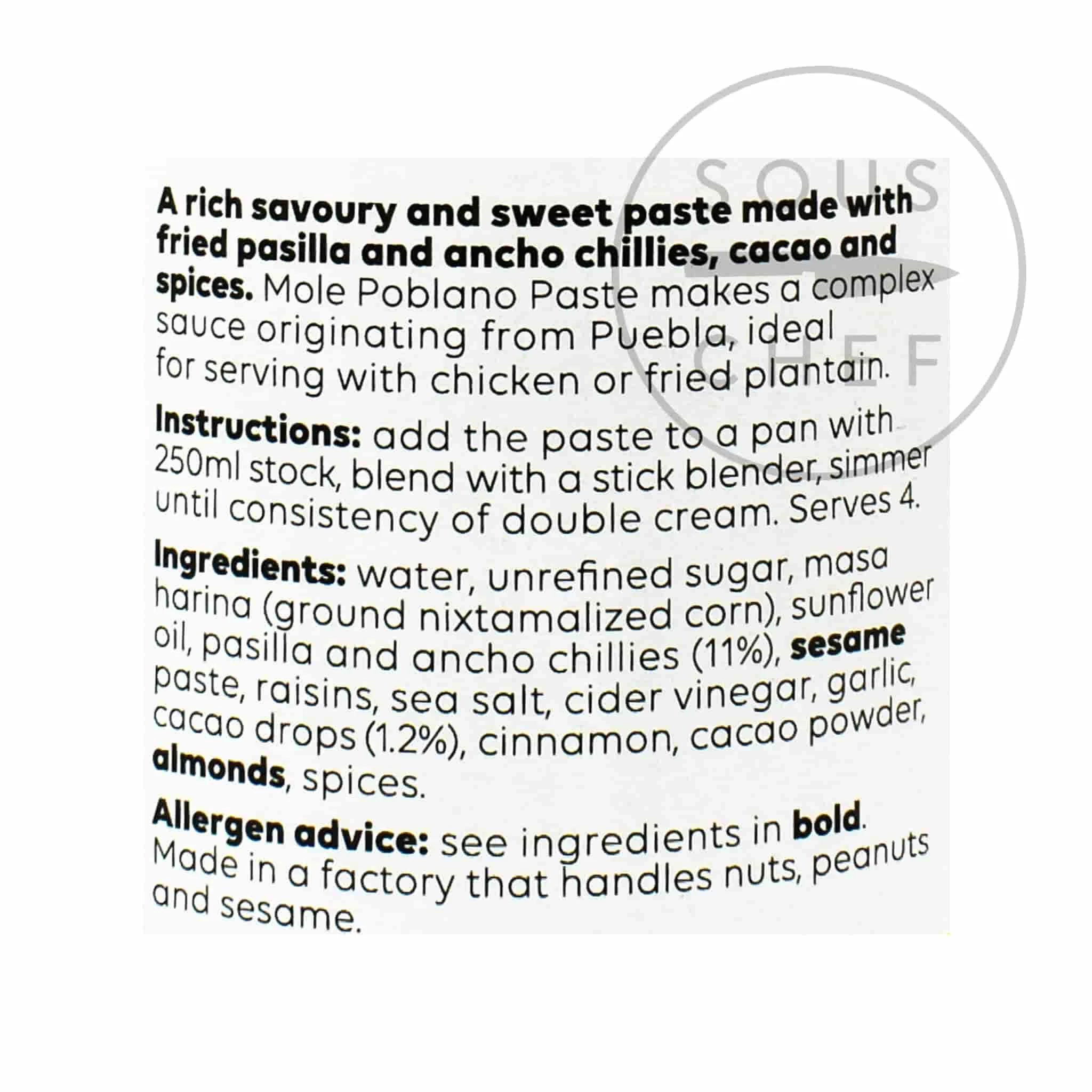 Cool Chile Co Mole Poblano Paste 190g 4 Cool Chile Co Mole Poblano Paste 190g