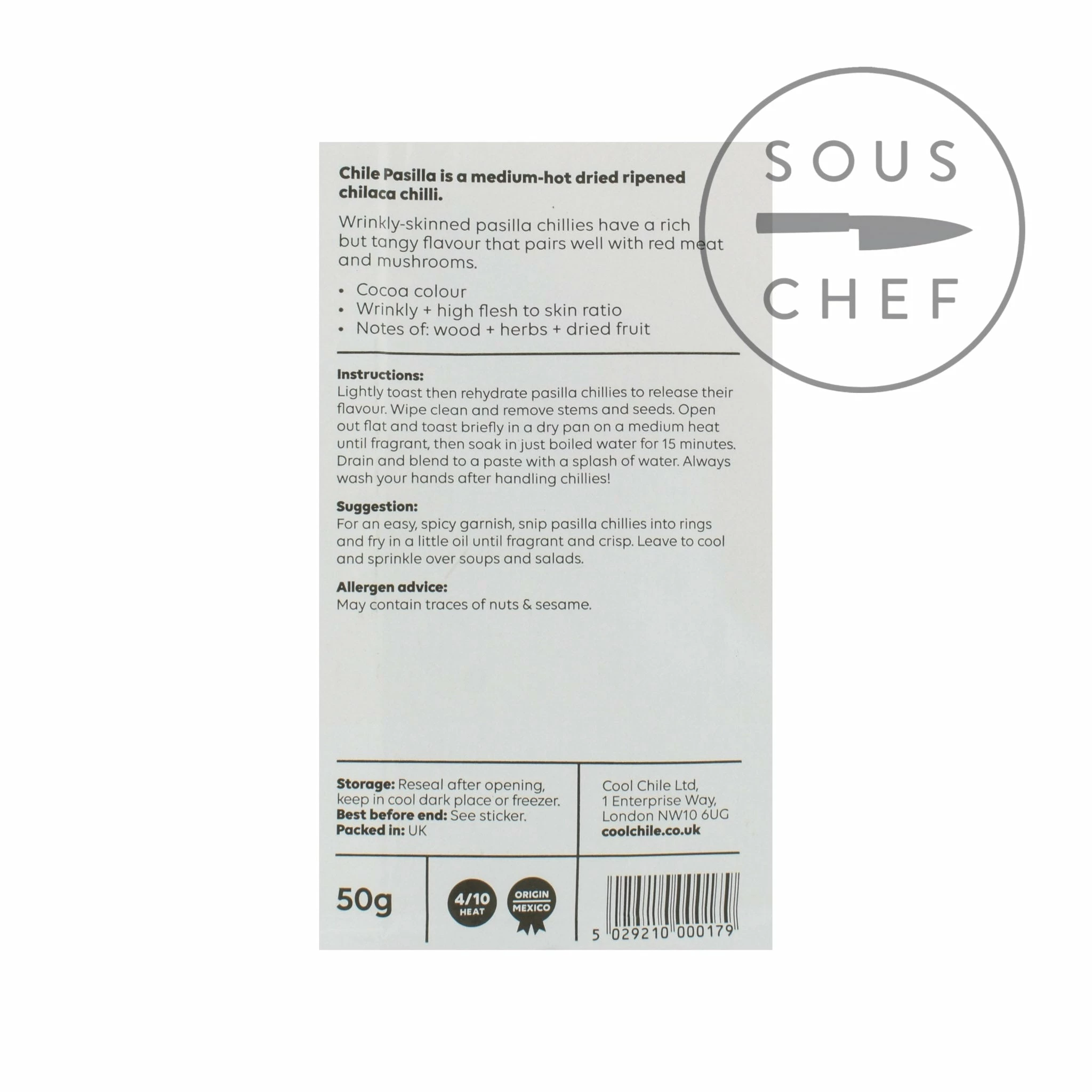 Cool Chile Co Whole Pasilla Chillies Dried Chillies 4 Cool Chile Co Whole Pasilla Chillies Dried Chillies