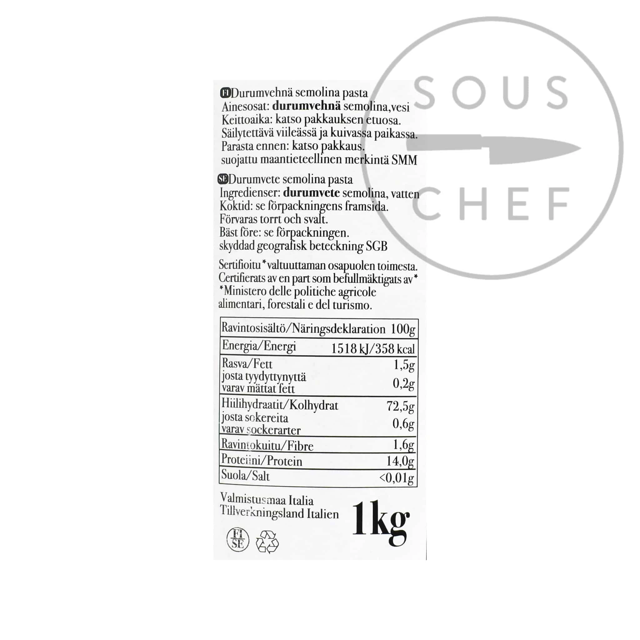 Dolce & Gabbana Gragnano IGP Spaghetti Lunghi 1kg Pasta, Rice & Noodles 7 Dolce & Gabbana Gragnano IGP Spaghetti Lunghi 1kg Pasta, Rice & Noodles