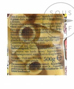 Dolce & Gabbana Gragnano IGP Mezzi Rigatoni 500g Ingredients 7 Dolce & Gabbana Gragnano IGP Mezzi Rigatoni 500g Ingredients