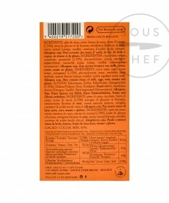 Cafe Tasse Dark Chocolate Orange Bar 85g Snacks, Confectionery & Cake