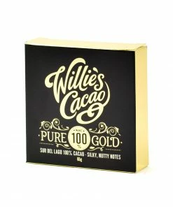 Ingredients Willie's Cacao Pure Gold Venezuelan 100% Cacao Chocolate 65g