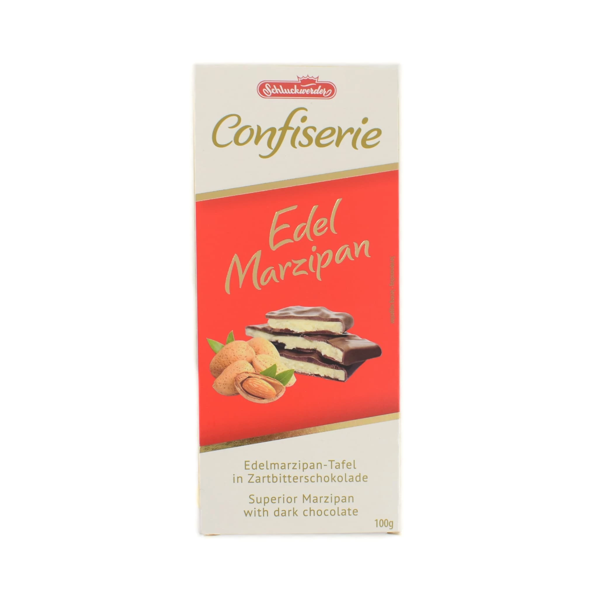 Schluckwerder Edel Marzipan With Dark Chocolate 100g Ingredients 3 Schluckwerder Edel Marzipan With Dark Chocolate 100g Ingredients