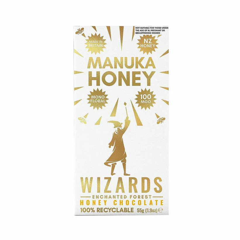 Ingredients Wizards Enchanted Forest Manuka Honey Chocolate 55g 3 Ingredients Wizards Enchanted Forest Manuka Honey Chocolate 55g