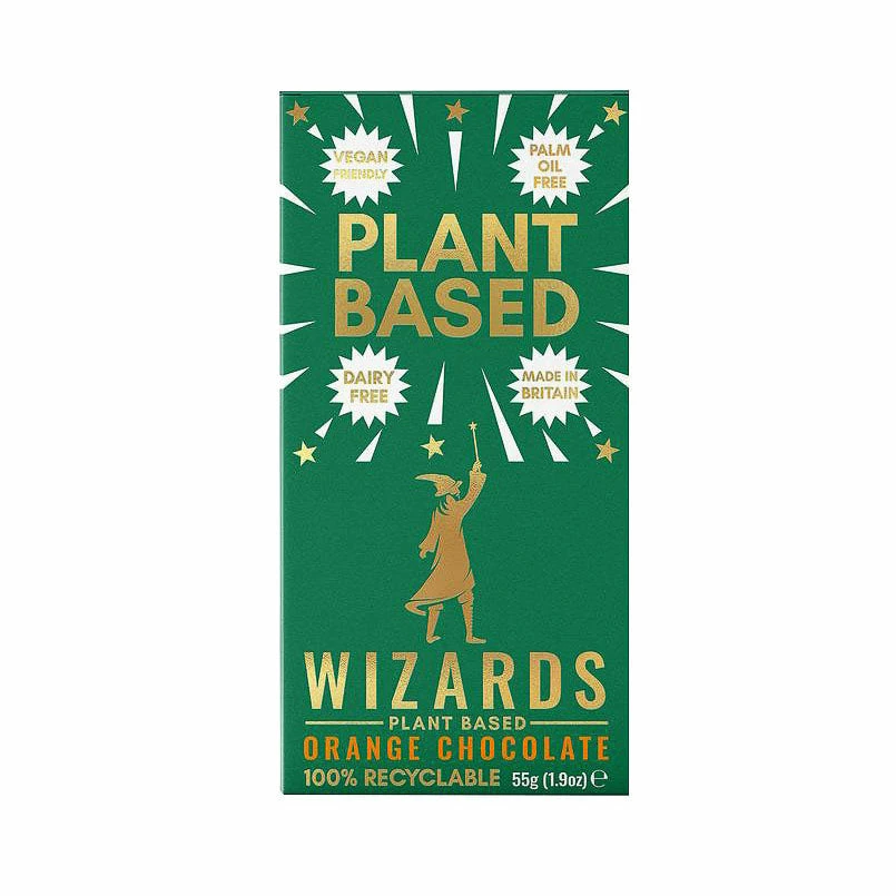 Wizards Wizard Plant Based Orange Chocolate 55g 3 Wizards Wizard Plant Based Orange Chocolate 55g