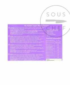 Ingredients Truede No Added Sugar Mixed Turkish Delight 110g