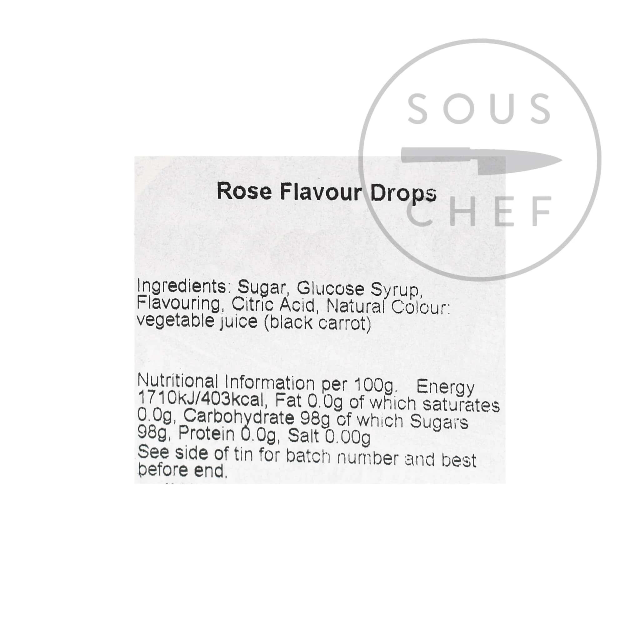 Simpkins Botanical Collection Botanical Tin Rose Drops 150g 4 Simpkins Botanical Collection Botanical Tin Rose Drops 150g