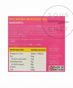 Bakedin Baked In Chocolate Brownie Mug Gift Set 55g 7 Bakedin Baked In Chocolate Brownie Mug Gift Set 55g