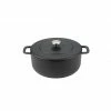 Cookware Combekk Sous-Chef Black Recycled Cast Iron Dutch Oven 24cm 1 Cookware Combekk Sous-Chef Black Recycled Cast Iron Dutch Oven 24cm