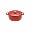 Combekk Sous-Chef Red Recycled Cast Iron Dutch Oven 24cm
