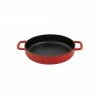 Combekk Sous-Chef Red Recycled Cast Iron Frying Pan 24cm 2 Combekk Sous-Chef Red Recycled Cast Iron Frying Pan 24cm