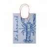 Coucke Kitchen Clothing The Blue Lobster French Seafood Bib