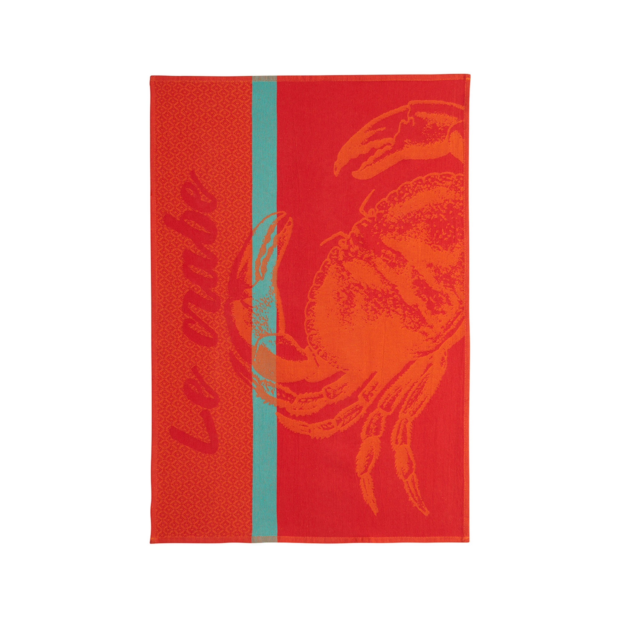 Coucke French Tea Towel - Crab Cookware 3 Coucke French Tea Towel - Crab Cookware