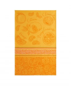 Coucke Cookware French Tea Towel - Citrus