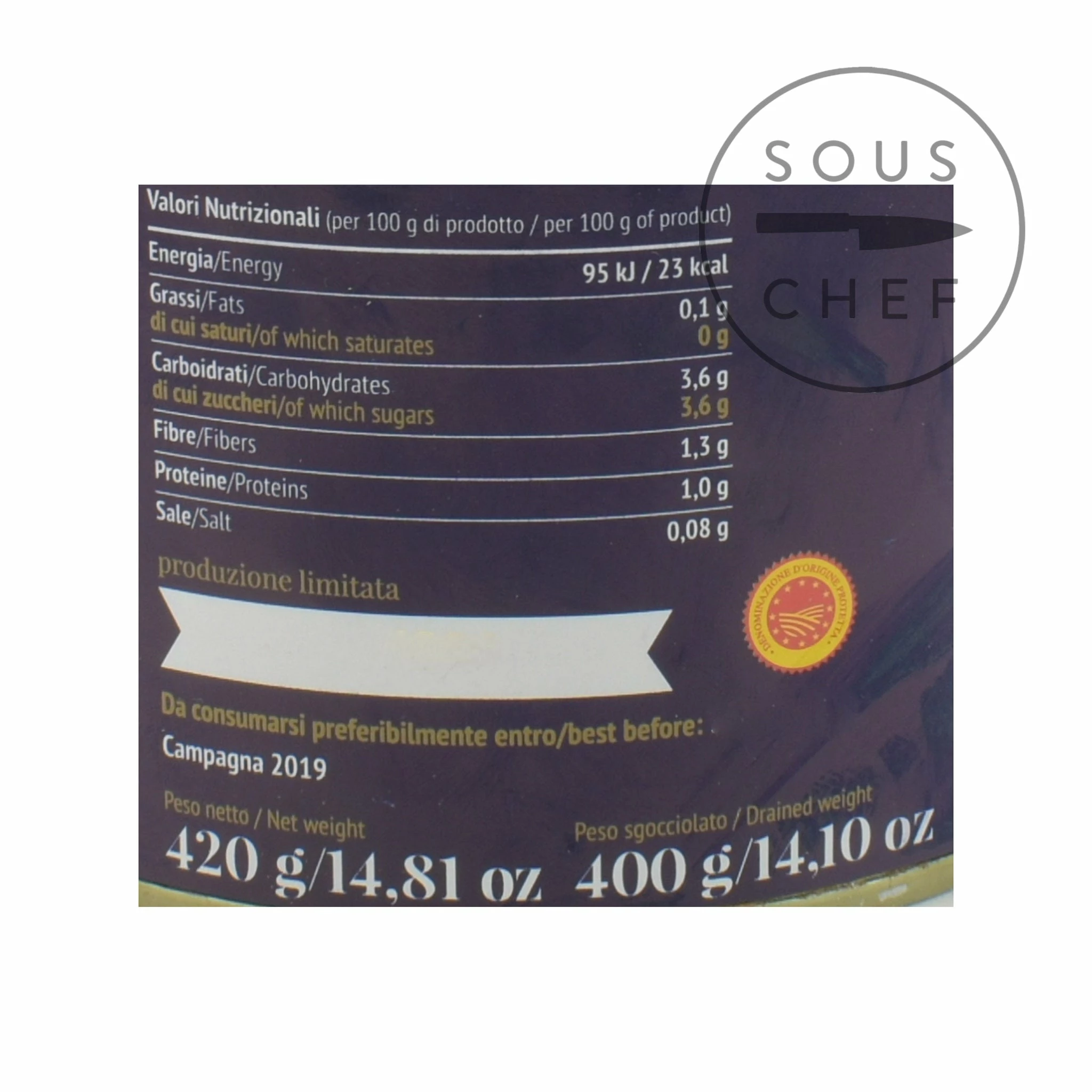 Casa Marrazzo DOP San Marzano Peeled Tomatoes With Basil 400g Ingredients 5 Casa Marrazzo DOP San Marzano Peeled Tomatoes With Basil 400g Ingredients