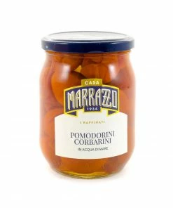 Casa Marrazzo Corbarino Whole Cherry Tomatoes In Sea Water 540g Ingredients