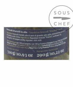Casa Marrazzo Italian Broccoli "Friarielli" In Oil 314ml Ingredients 11 Casa Marrazzo Italian Broccoli