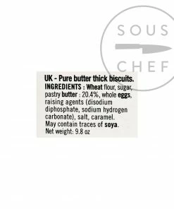 Biscuiterie La Trinitaine Pure Butter Breton Palets 280g Ingredients