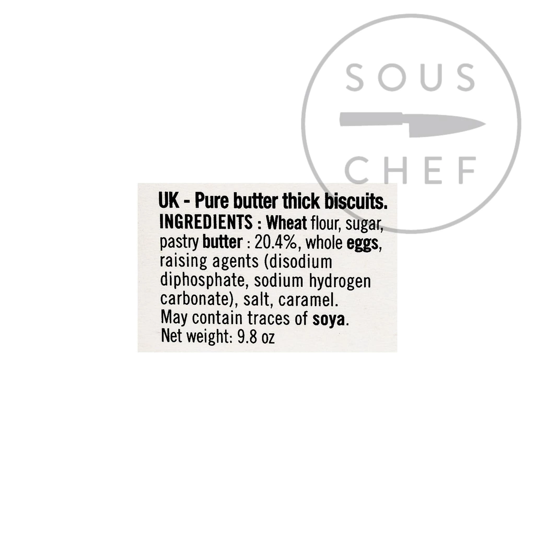 Biscuiterie La Trinitaine Pure Butter Breton Palets 280g Ingredients 4 Biscuiterie La Trinitaine Pure Butter Breton Palets 280g Ingredients