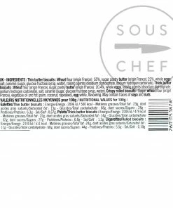 Biscuiterie La Trinitaine Breton Butter Biscuit Selection In Tin 600g Ingredients 5 Biscuiterie La Trinitaine Breton Butter Biscuit Selection In Tin 600g Ingredients