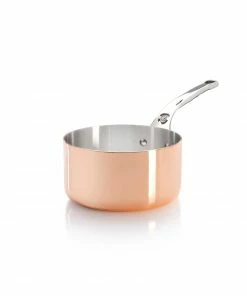Cookware De Buyer Inocuivre Copper Saucepan With Stainless Steel Handle