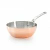 De Buyer Inocuivre Conical Copper Saute Pan With Stainless Steel Handle 20cm Cookware