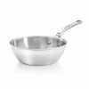 Cookware De Buyer Affinity Stainless Steel Curved Saute Pan 24cm 2 Cookware De Buyer Affinity Stainless Steel Curved Saute Pan 24cm