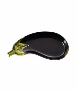 Bordallo Pinheiro Aubergine 24.5cm Platter