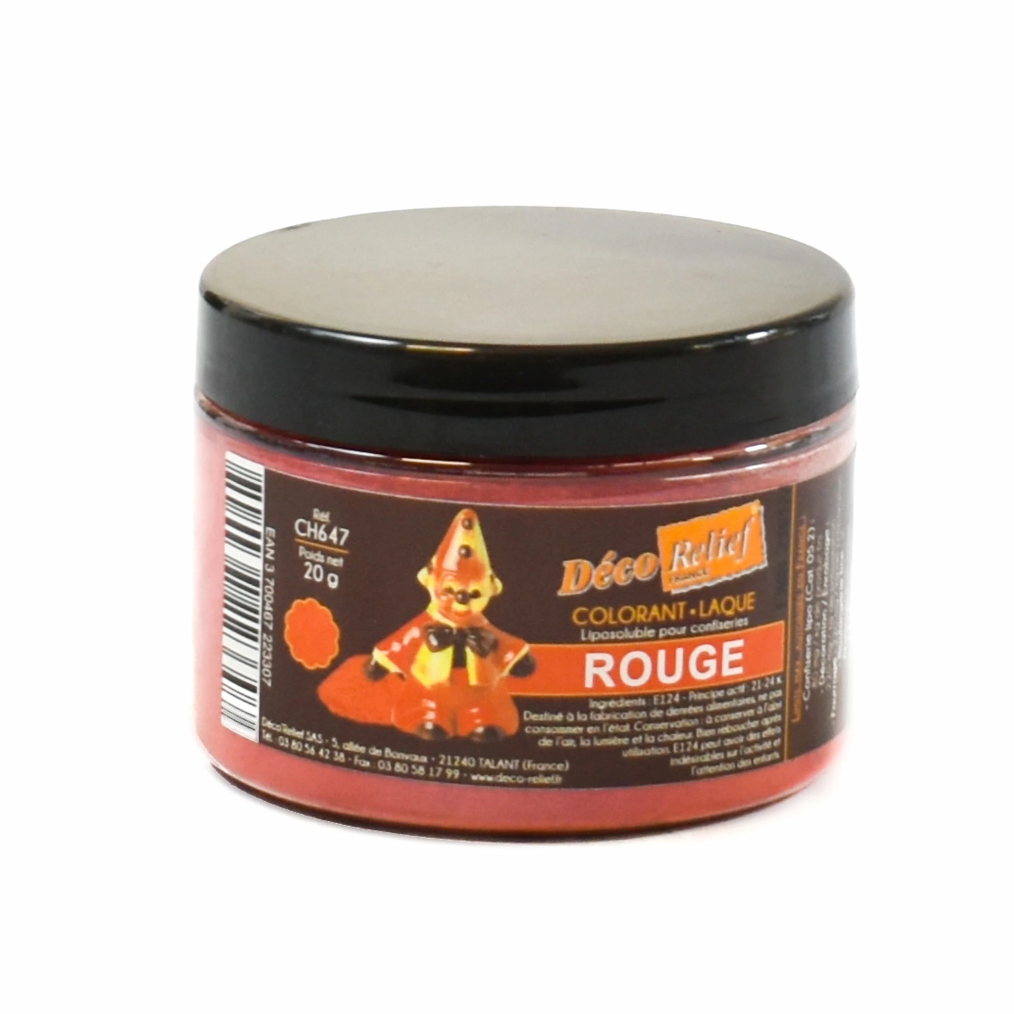 Deco Relief Red Gloss Food Colour For Chocolate 20g 3 Deco Relief Red Gloss Food Colour For Chocolate 20g