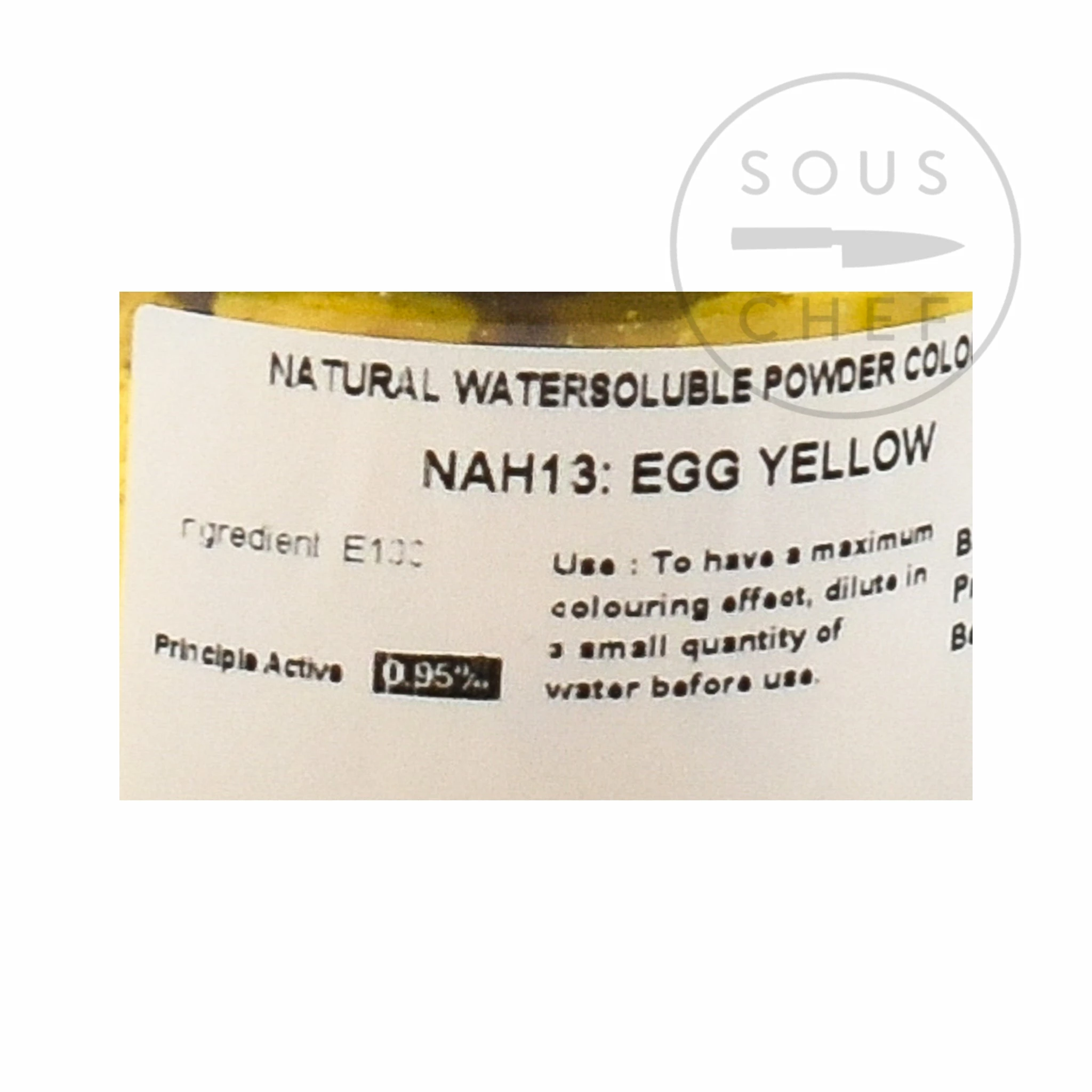 Deco Relief Professional Natural Egg Yolk Yellow Food Colouring 50g Ingredients 4 Deco Relief Professional Natural Egg Yolk Yellow Food Colouring 50g Ingredients
