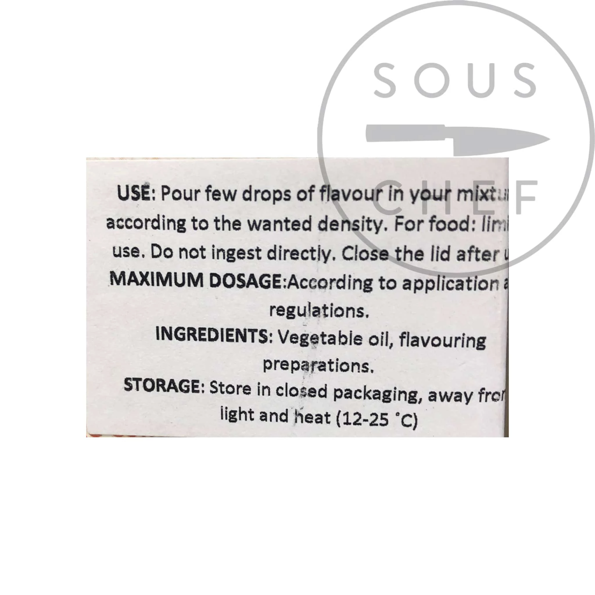 Deco-Relief Natural Concentrated Mandarin Flavour 30ml Ingredients 4 Deco-Relief Natural Concentrated Mandarin Flavour 30ml Ingredients