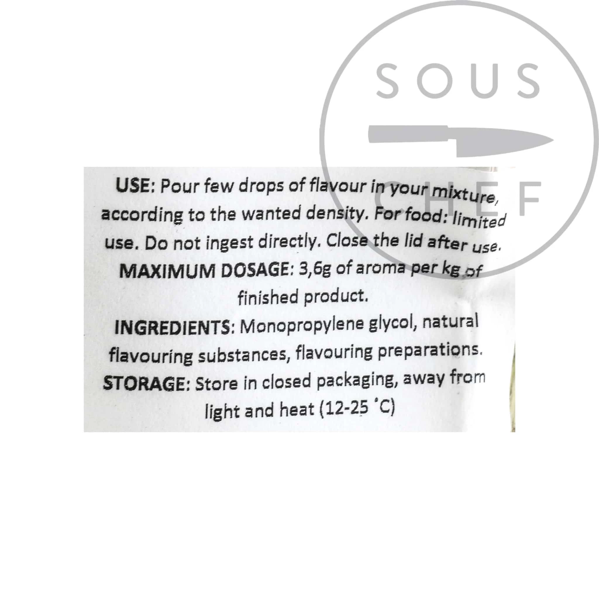 Deco-Relief Natural Concentrated Salted Caramel Flavour 30ml 4 Deco-Relief Natural Concentrated Salted Caramel Flavour 30ml