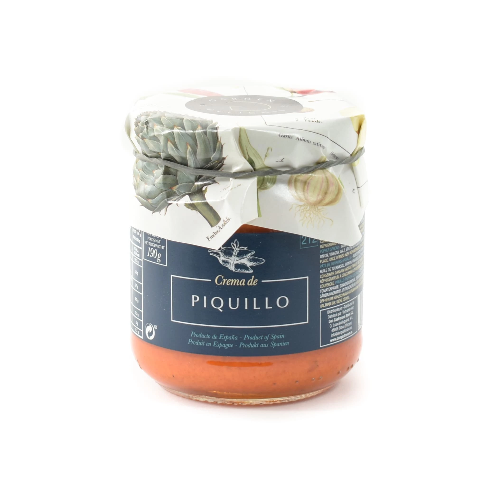 Garden Delights Piquillo Pepper Paste 190g Ingredients 3 Garden Delights Piquillo Pepper Paste 190g Ingredients