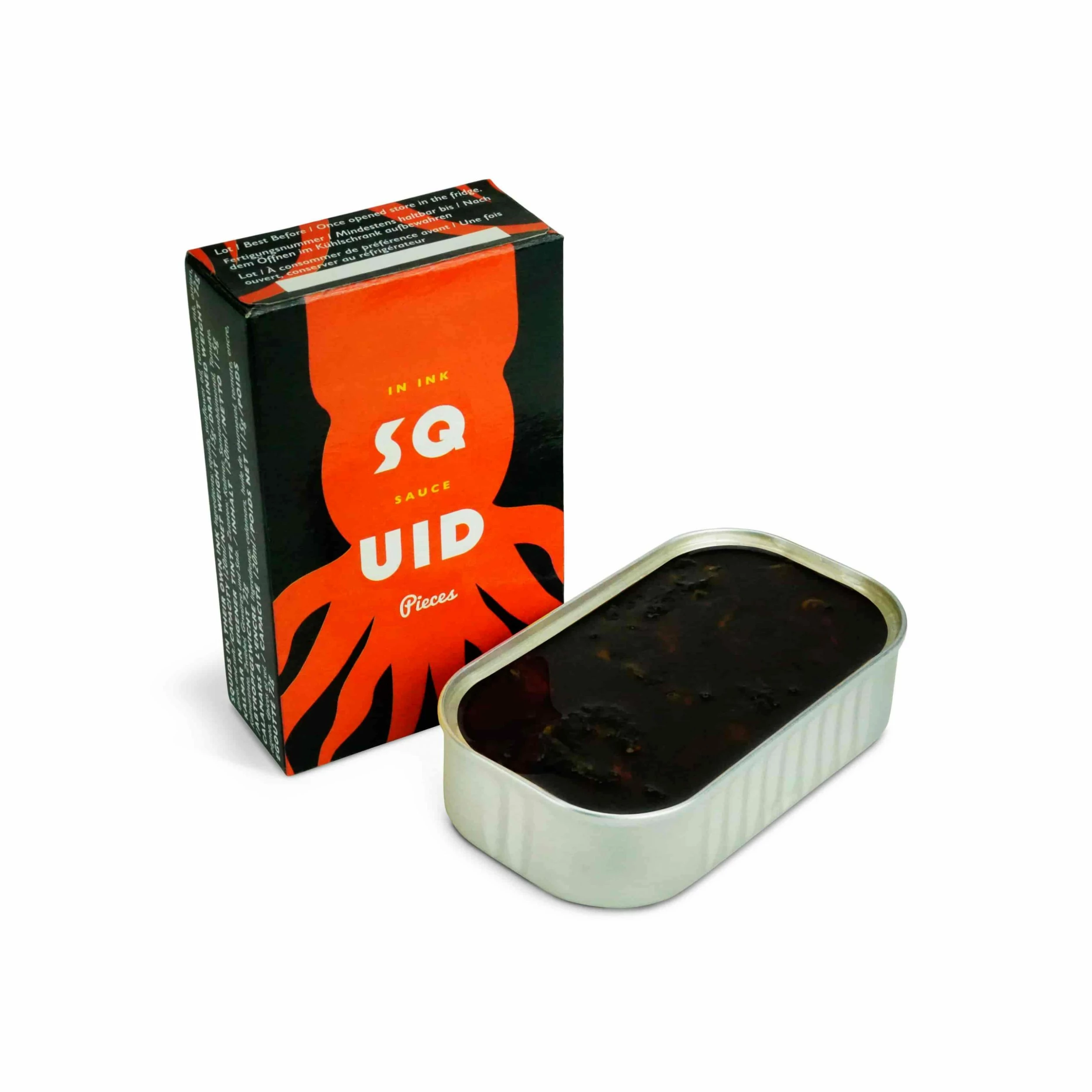 Don Gastronom Squid Pieces In Ink Sauce 115g Ingredients 4 Don Gastronom Squid Pieces In Ink Sauce 115g Ingredients