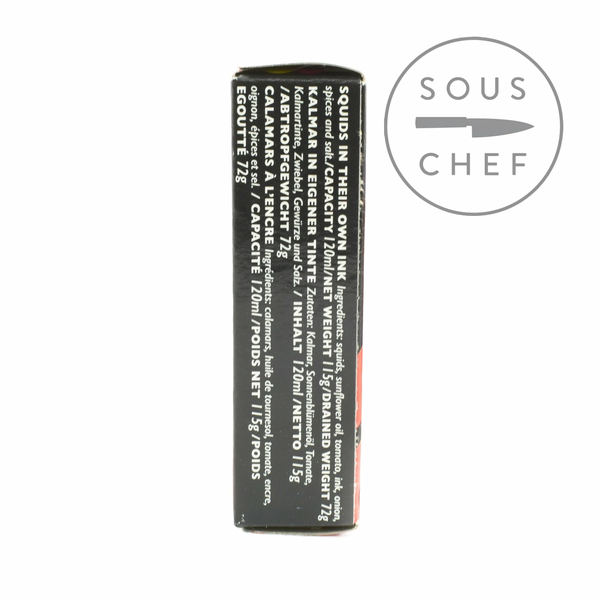 Don Gastronom Squid Pieces In Ink Sauce 115g Ingredients 7 Don Gastronom Squid Pieces In Ink Sauce 115g Ingredients