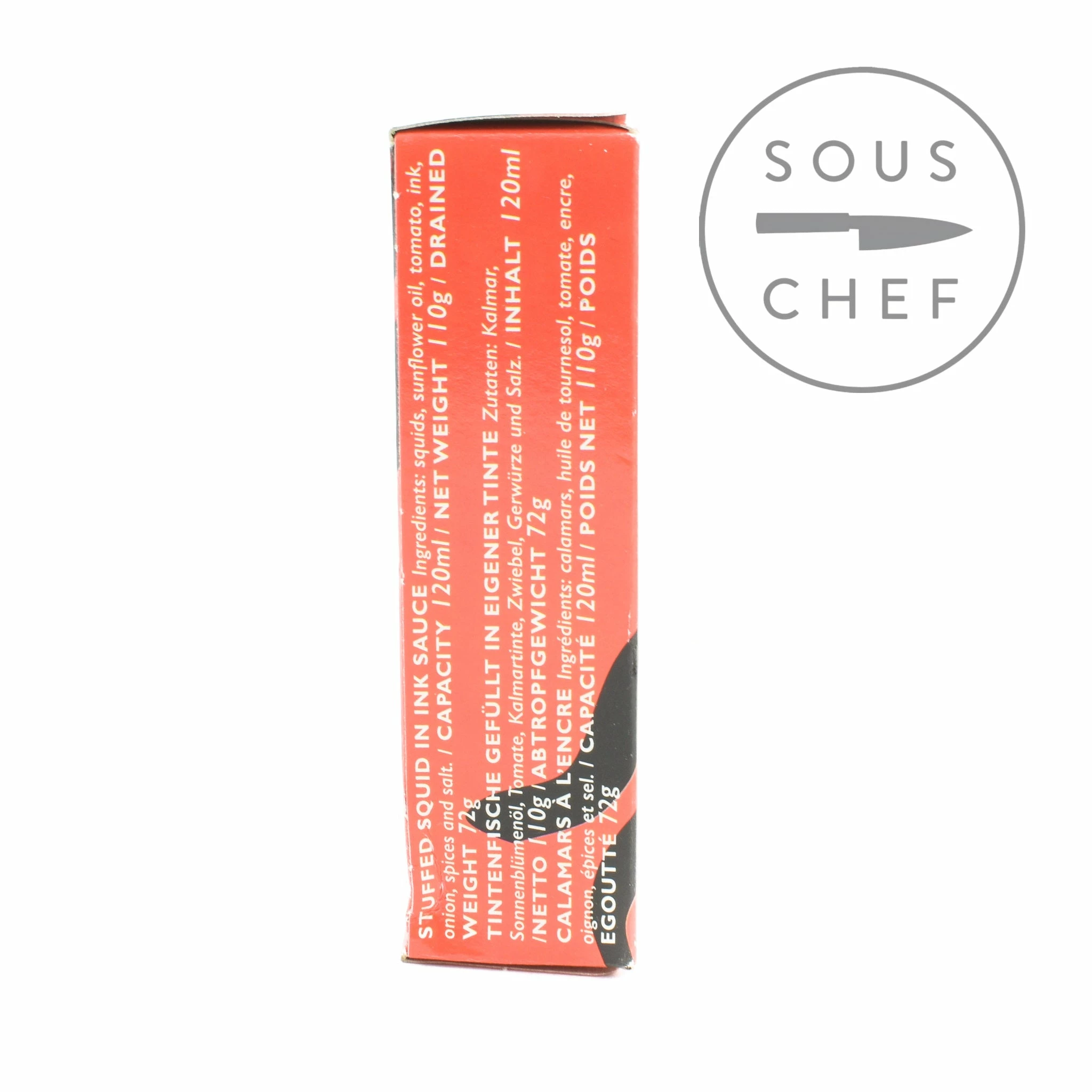 Don Gastronom Stuffed Squids In Ink Sauce (4-6 Pieces) 110g Ingredients 5 Don Gastronom Stuffed Squids In Ink Sauce (4-6 Pieces) 110g Ingredients
