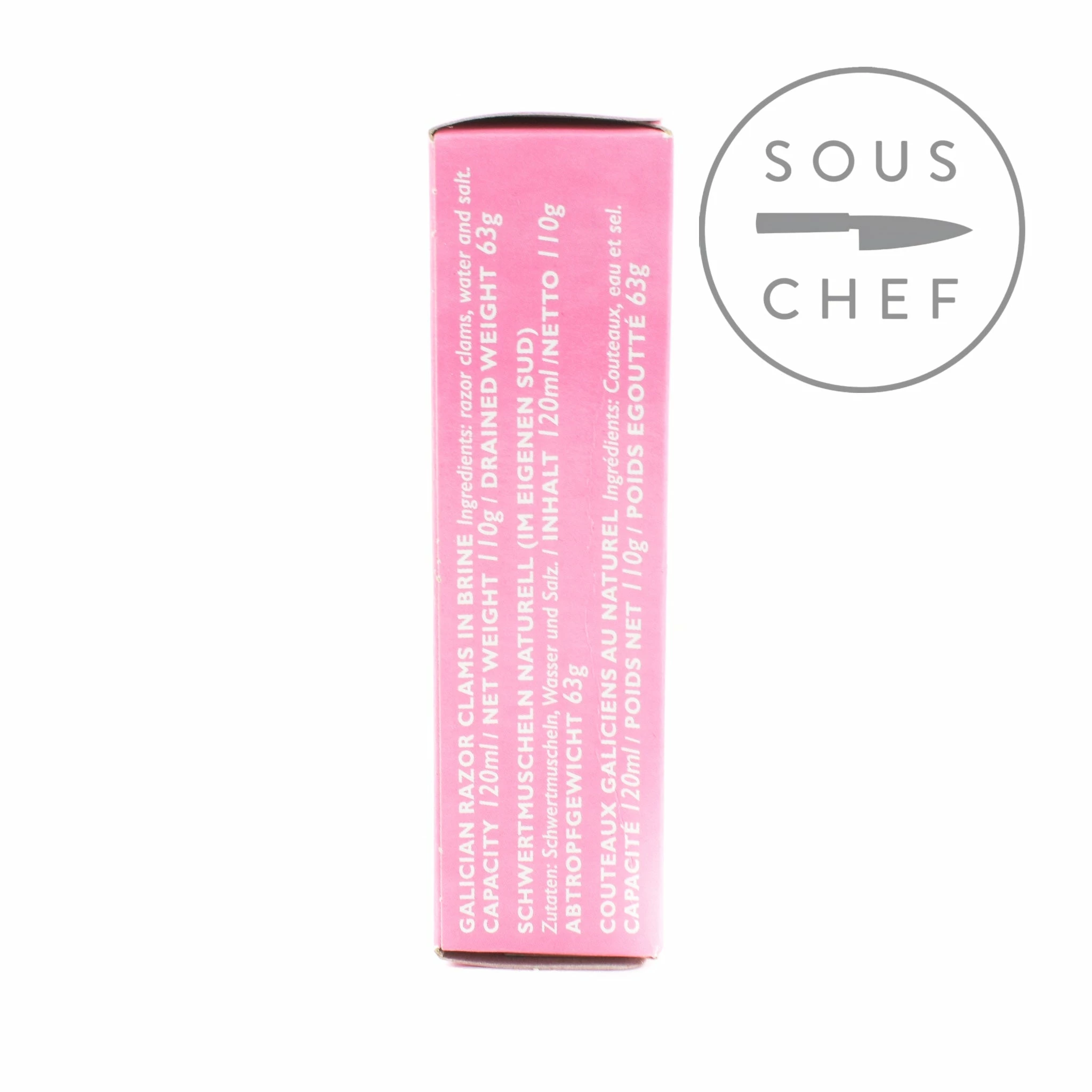 Don Gastronom Razor Clams In Brine 110g Ingredients 5 Don Gastronom Razor Clams In Brine 110g Ingredients