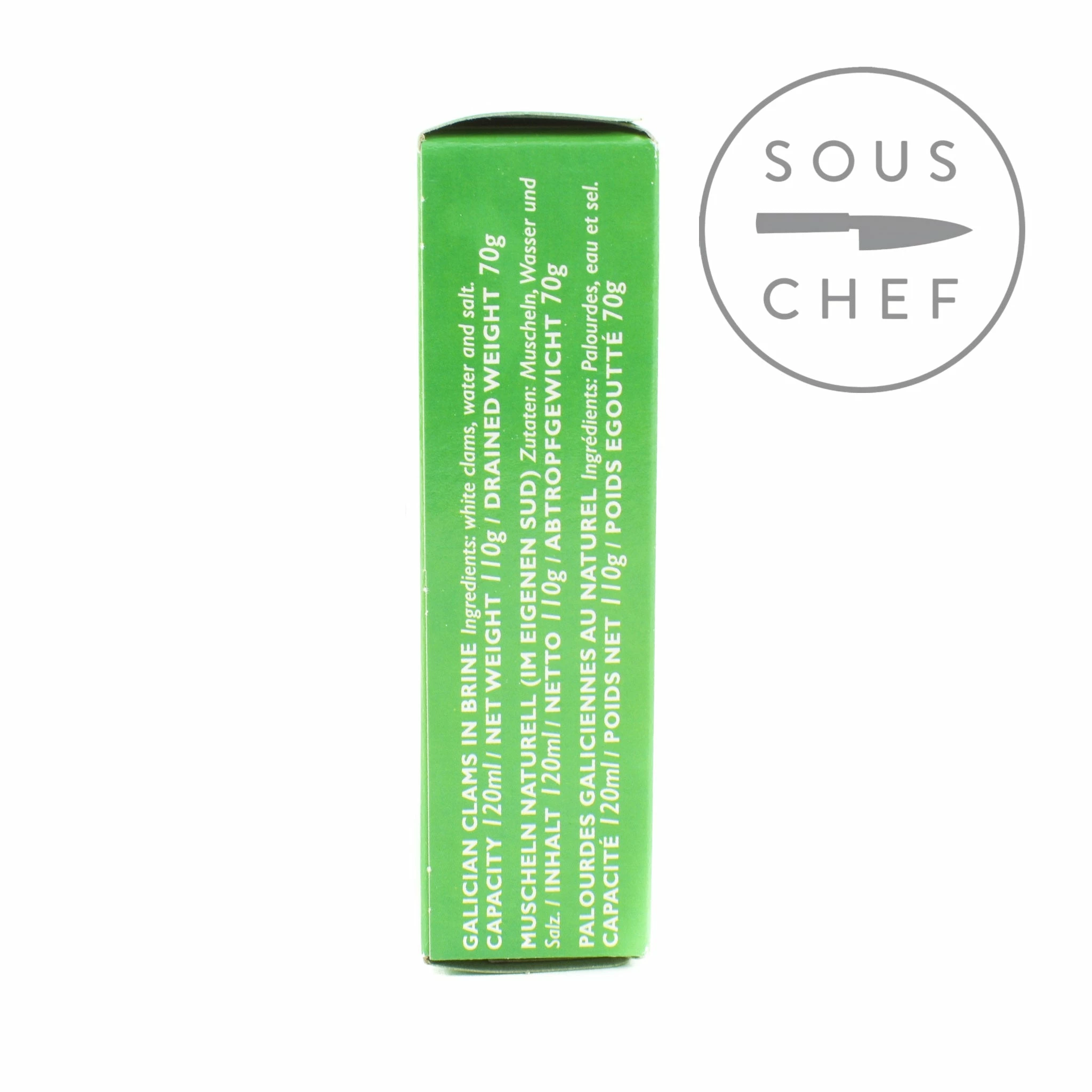 Don Gastronom Galician Clams In Brine 110g Ingredients 5 Don Gastronom Galician Clams In Brine 110g Ingredients