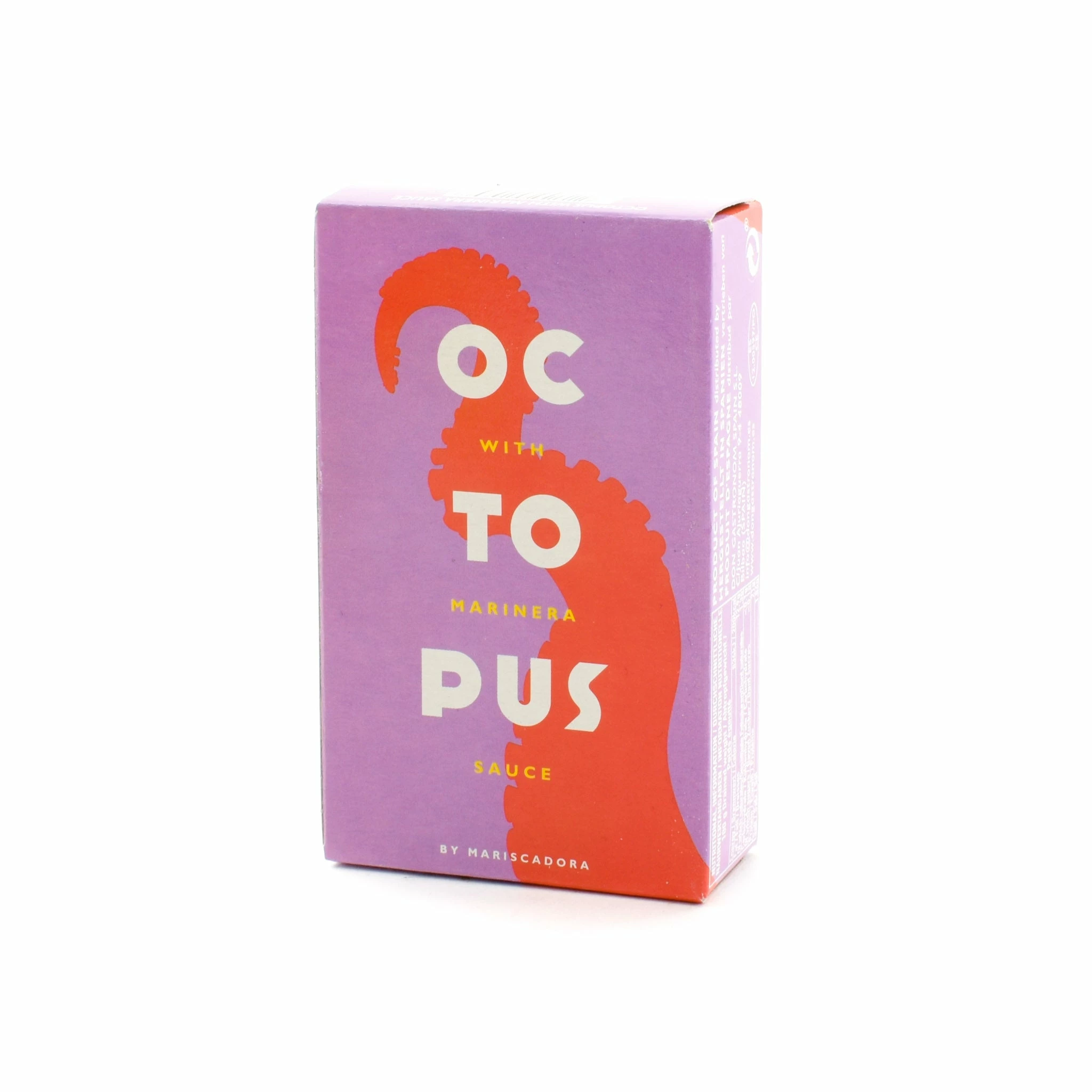 Don Gastronom Octopus Marinière 110g Ingredients 3 Don Gastronom Octopus Marinière 110g Ingredients