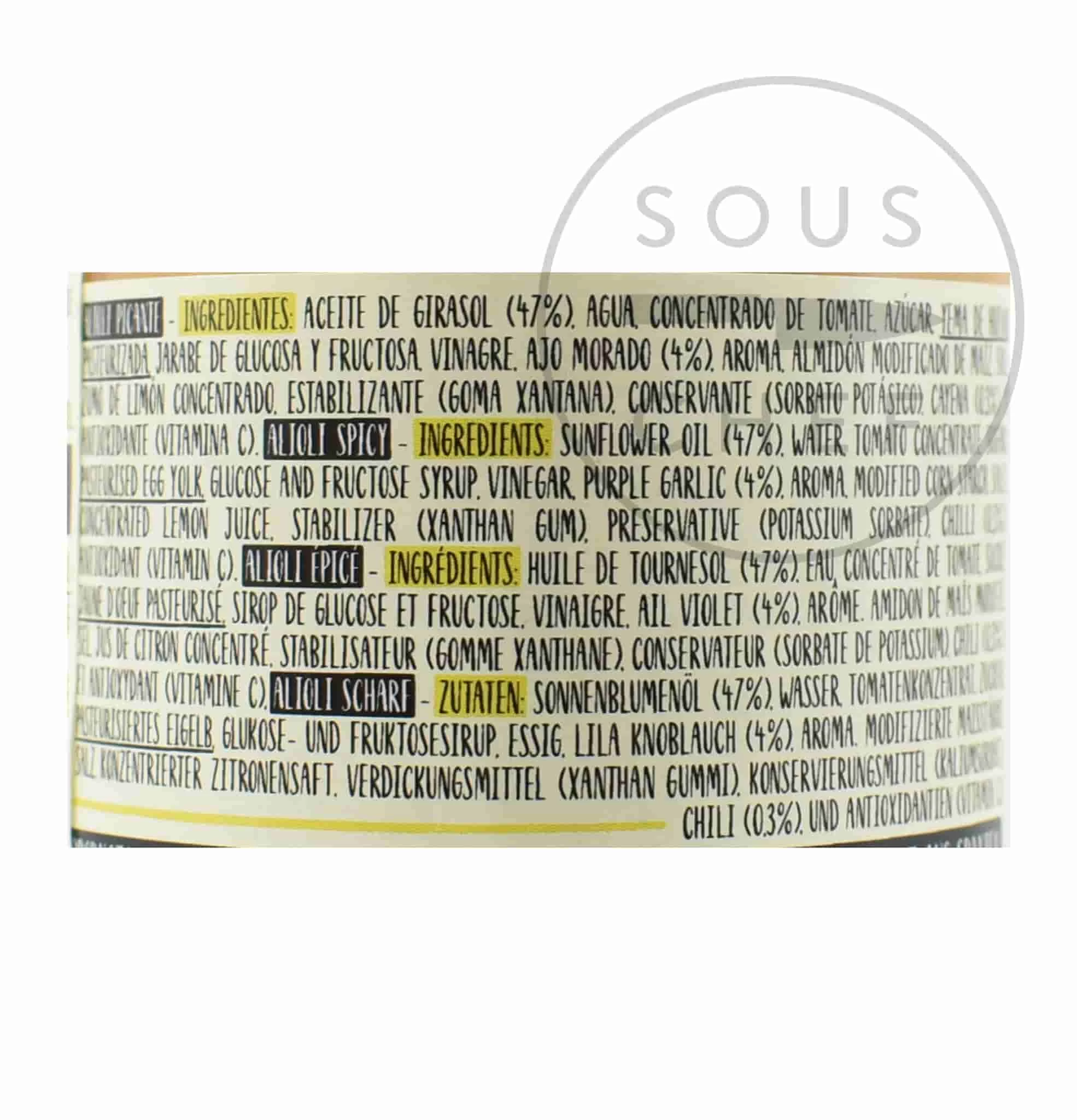 Don Gastronom Spicy Alioli 140g 5 Don Gastronom Spicy Alioli 140g