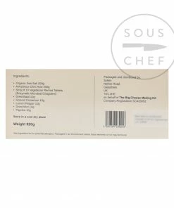 Big Cheese The Ultimate Cheese Making Kit 920g Ingredients 9 Big Cheese The Ultimate Cheese Making Kit 920g Ingredients