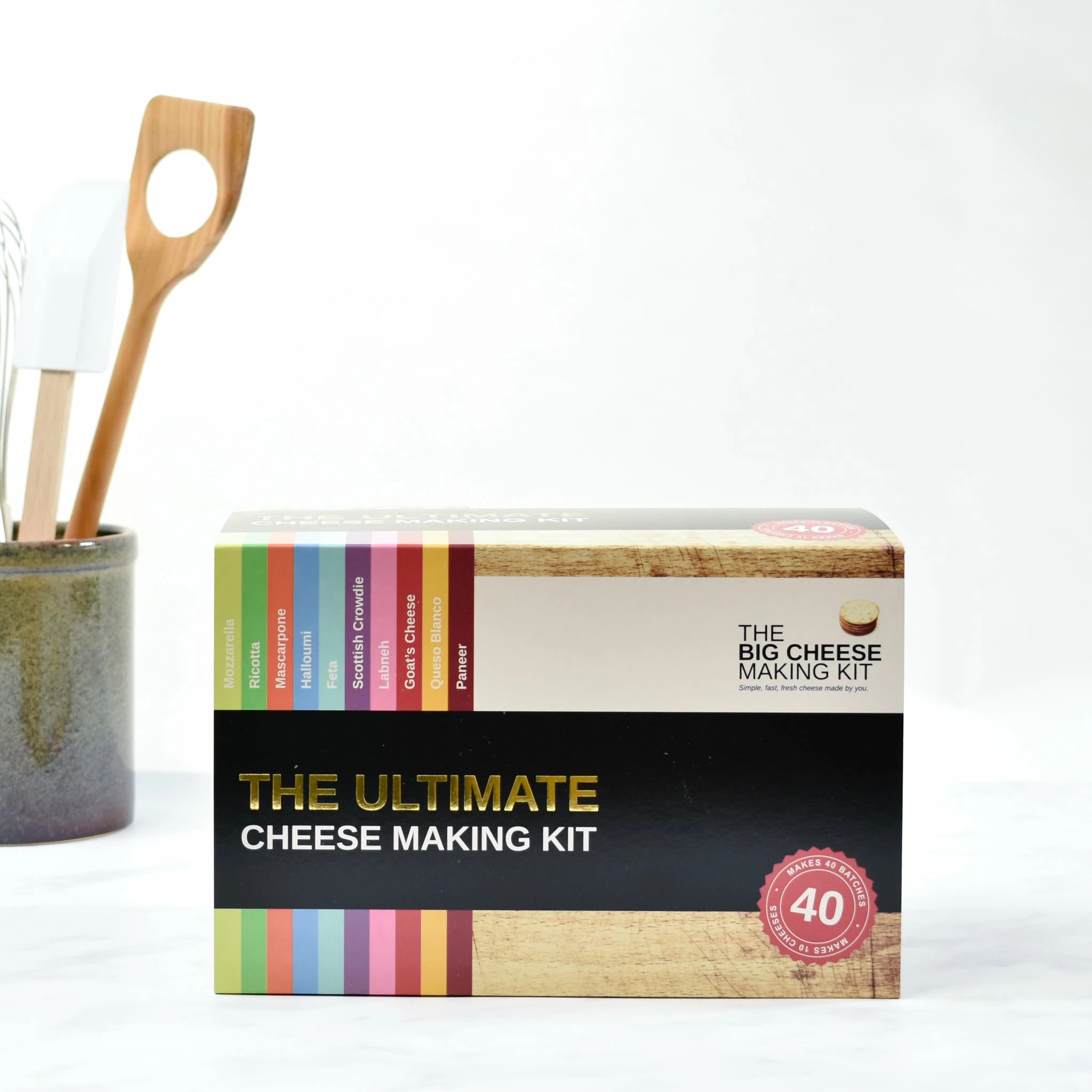 Big Cheese The Ultimate Cheese Making Kit 920g Ingredients 4 Big Cheese The Ultimate Cheese Making Kit 920g Ingredients